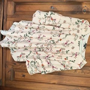 floral blouse